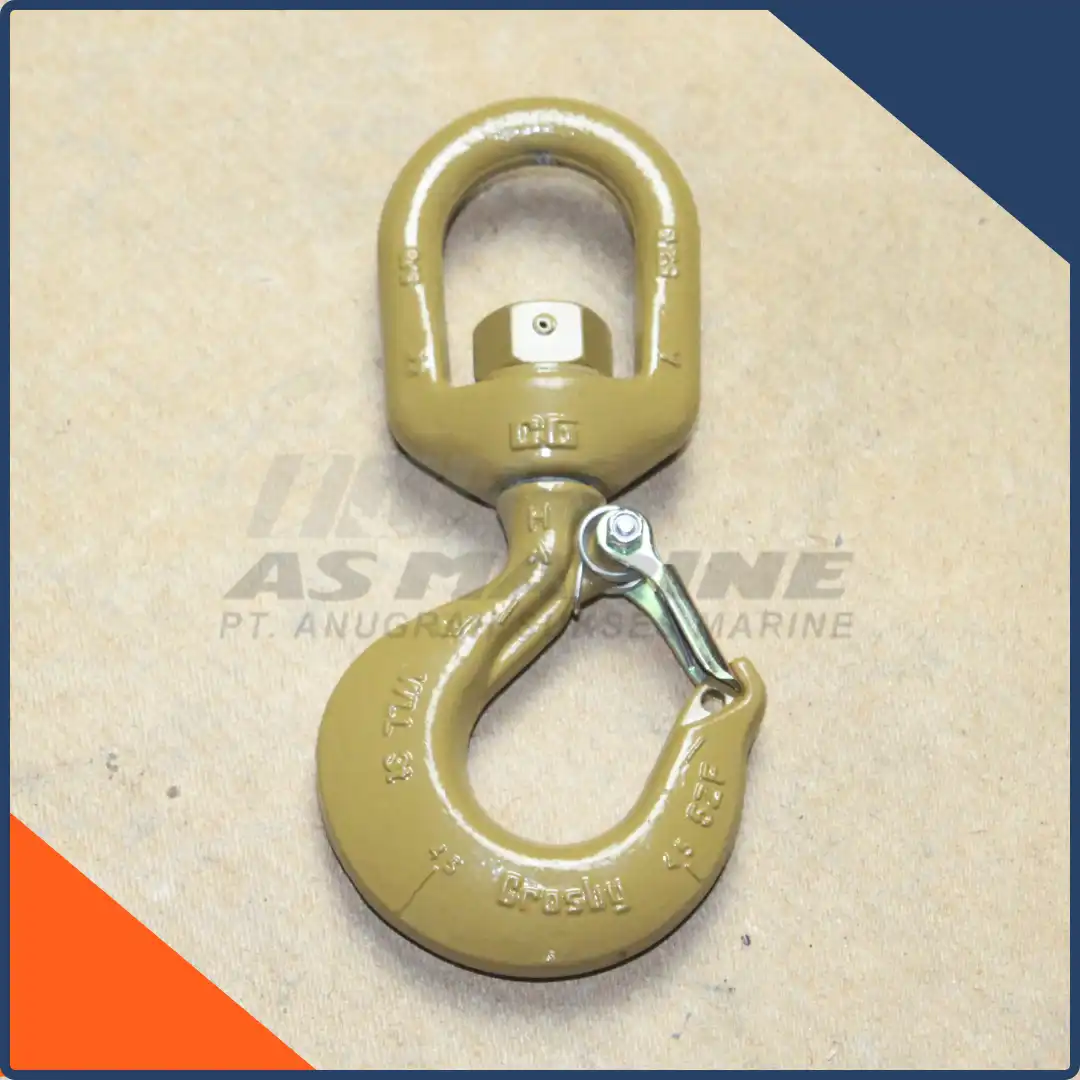 Crosby USA Swivel Hook / Kait / Gancu L322AN Alloy with Latch Kit 3 Ton